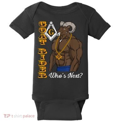 Brothers Masons Goat Rider Whos Next Masonic Funny Gift Baby Bodysuit