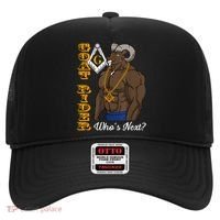Brothers Masons Goat Rider Whos Next Masonic Funny Gift Hat thumb 0