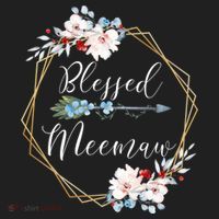 Blessed Meemaw Grandma Gift Women's Sweatshirt thumb 2