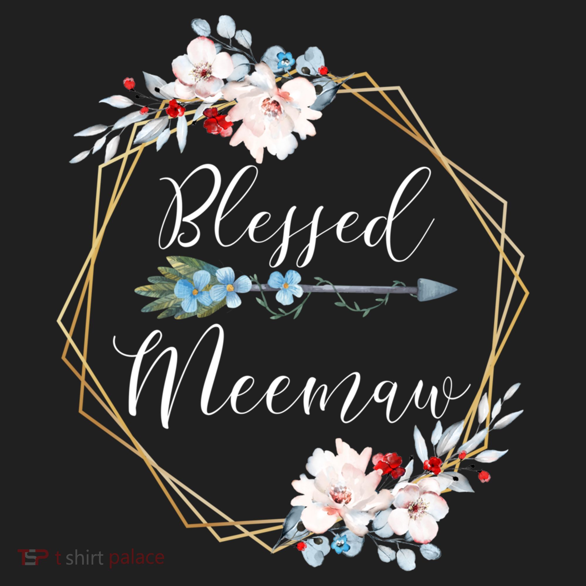 Blessed Meemaw Grandma Gift Women's Sweatshirt