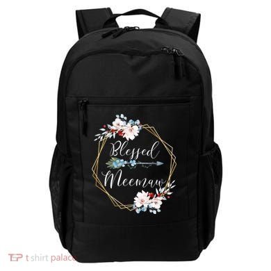 Blessed Meemaw Grandma Gift Backpack