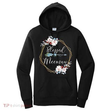 Blessed Meemaw Grandma Gift Women's Hoodie