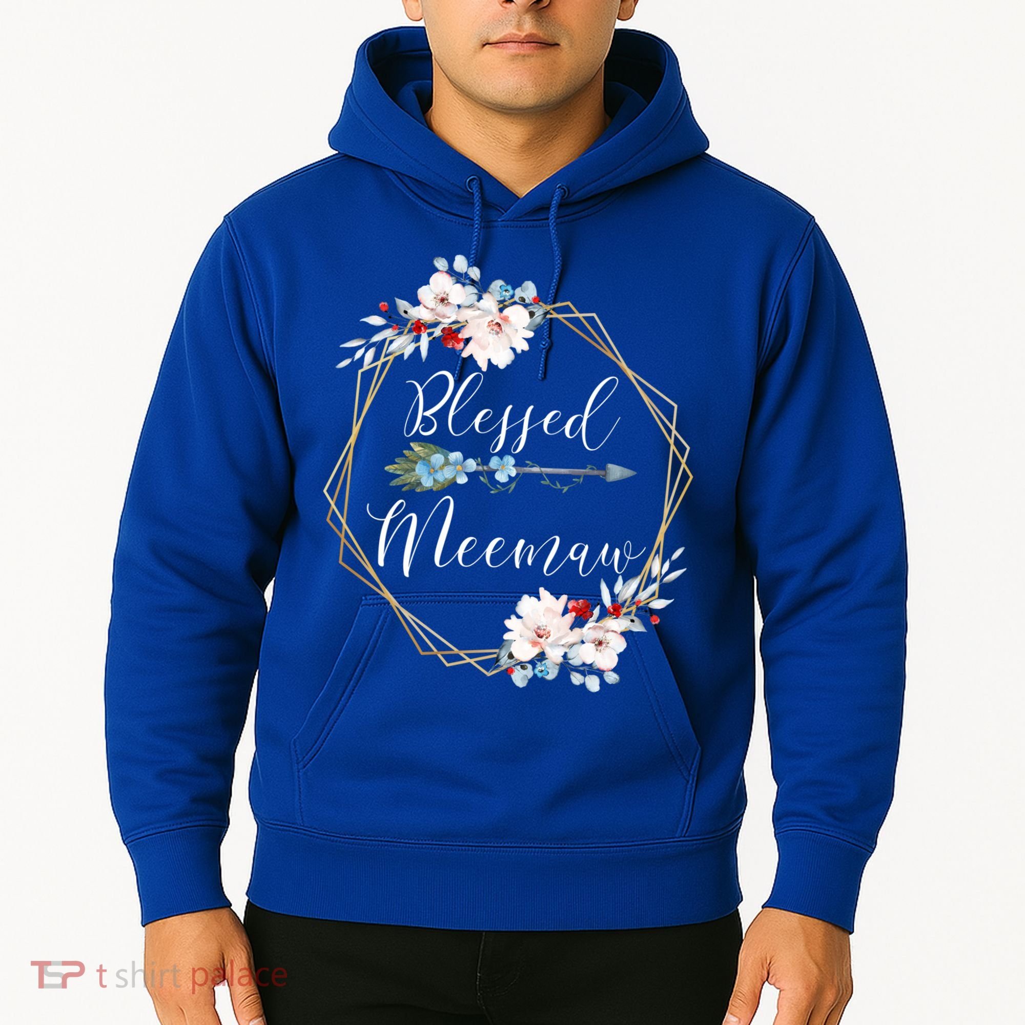 Blessed Meemaw Grandma Gift Hoodie