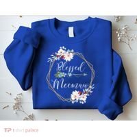 Blessed Meemaw Grandma Gift Sweatshirt thumb 2