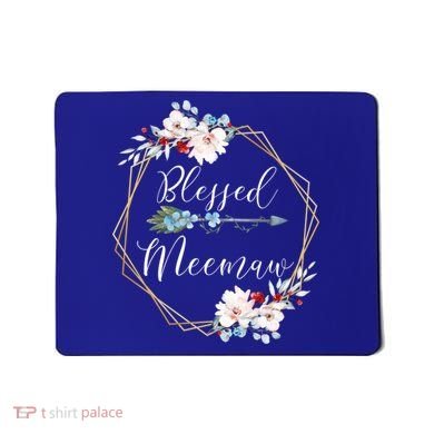 Blessed Meemaw Grandma Gift Mousepad