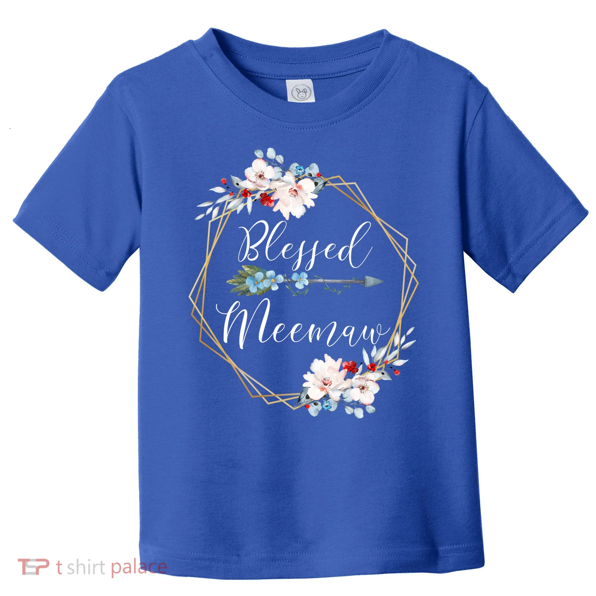 Blessed Meemaw Grandma Gift Toddler T-Shirt