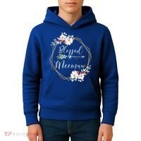 Blessed Meemaw Grandma Gift Kids Hoodie thumb 4