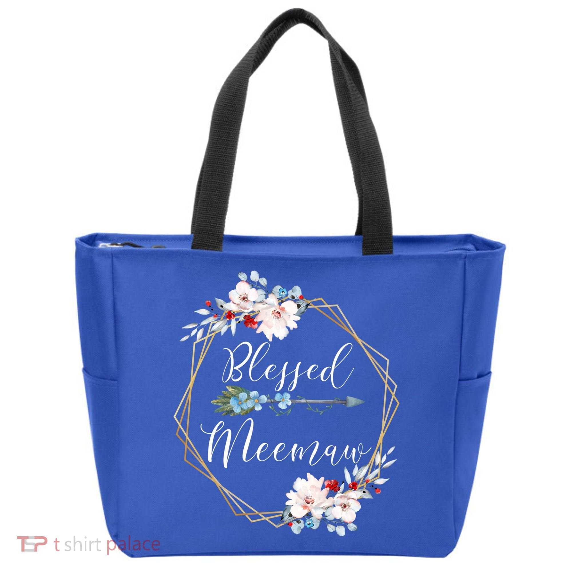 Blessed Meemaw Grandma Gift Tote Bag