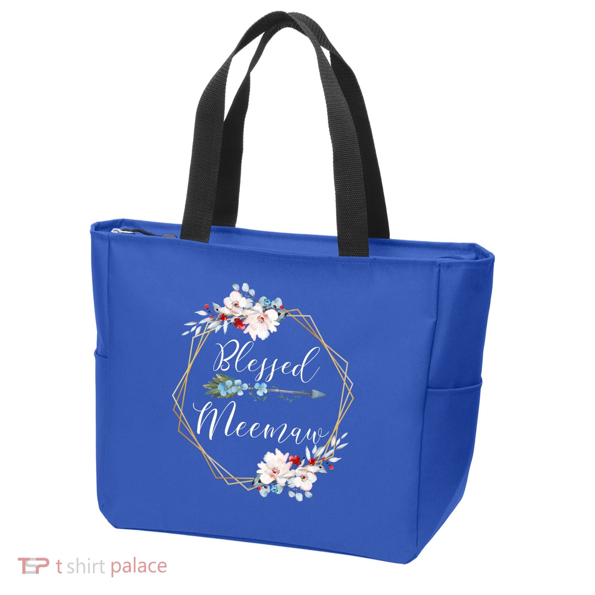 Blessed Meemaw Grandma Gift Tote Bag