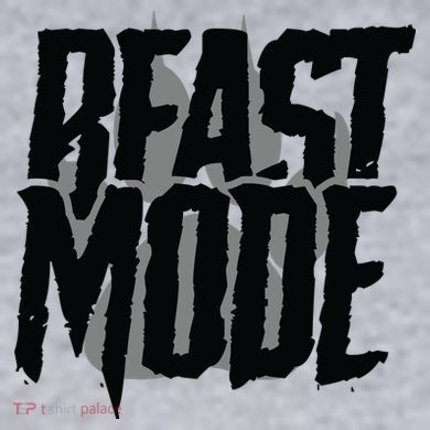 Beast Mode Gym Motivation Women's Racerback Cropped Tank