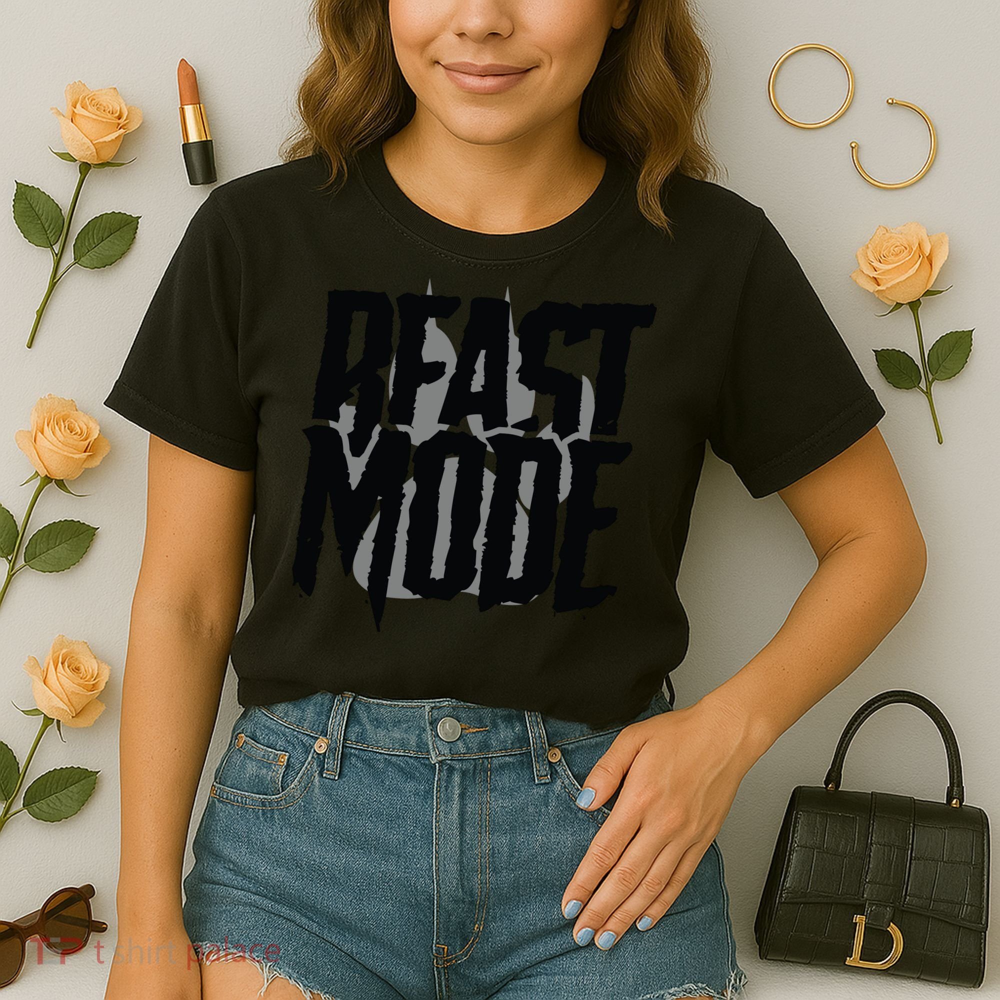 Beast Mode Gym Motivation Comfort Colors Boxy T-Shirt