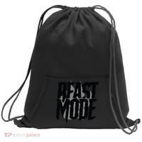Beast Mode Gym Motivation Sweatshirt Cinch Pack Bag thumb 0