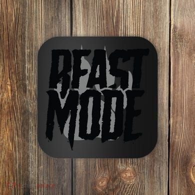 Beast Mode Gym Motivation Coaster