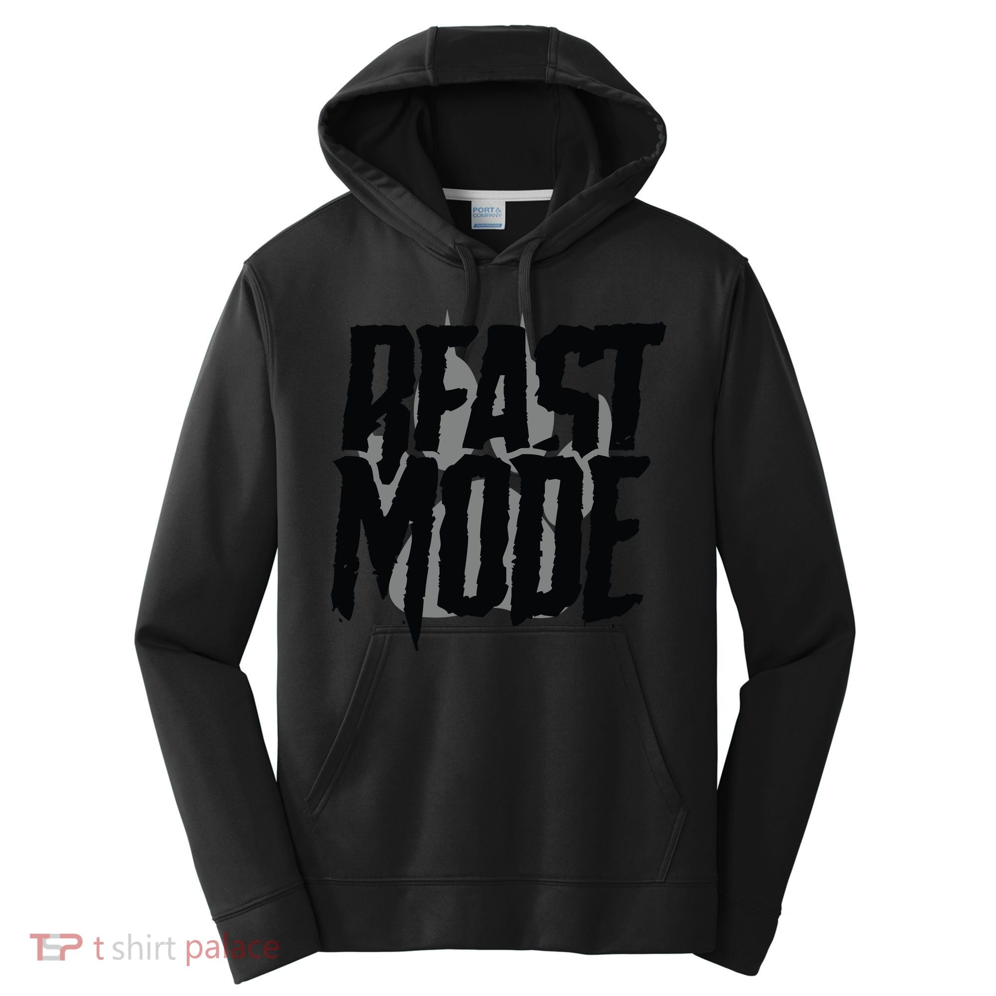 Beast Mode Gym Motivation Performance Fleece Hoodie