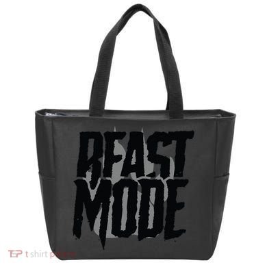 Beast Mode Gym Motivation Tote Bag