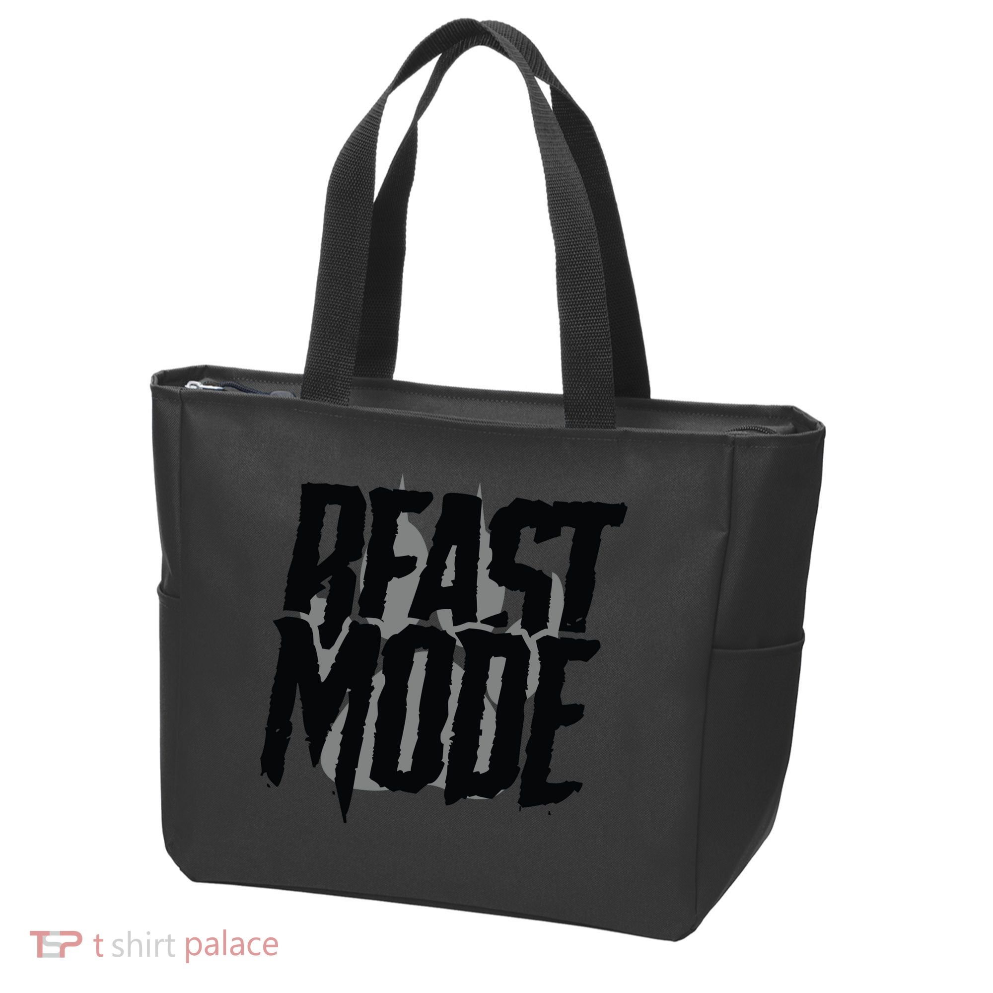 Beast Mode Gym Motivation Tote Bag