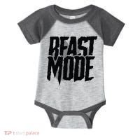 Beast Mode Gym Motivation Infant Baby Jersey Bodysuit thumb 0