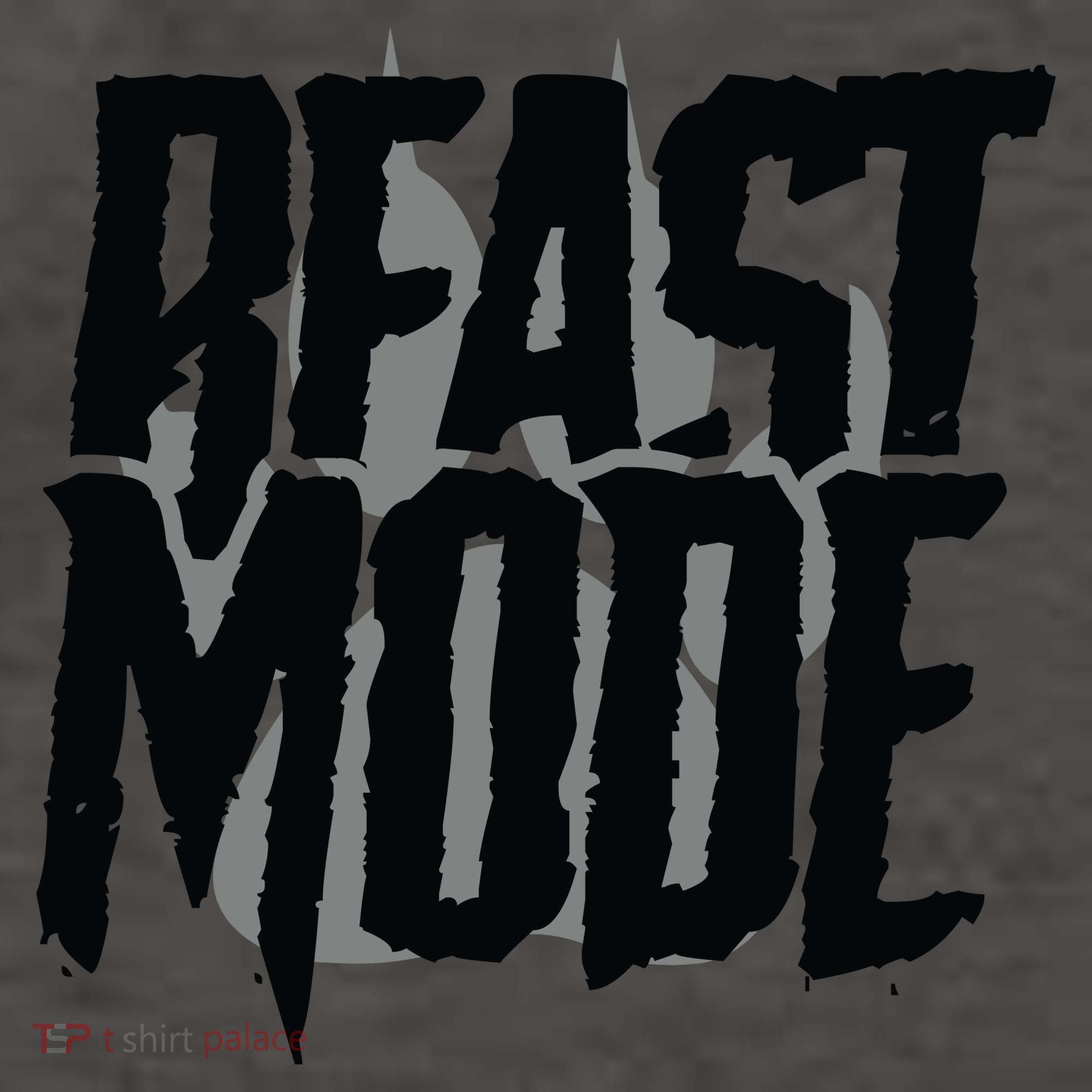 Beast Mode Gym Motivation Vector Backpack