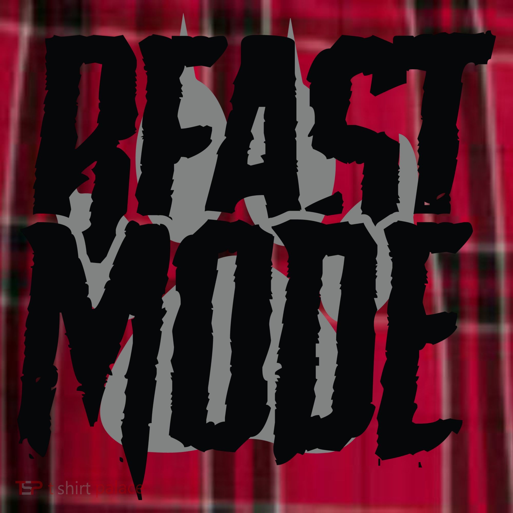 Beast Mode Gym Motivation Women's Flannel Plaid Pajama Pants