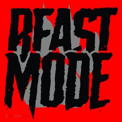 Beast Mode Gym Motivation Santa Hat