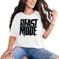 Beast Mode Gym Motivation Comfort Colors T-Shirt thumb 0