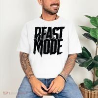 Beast Mode Gym Motivation Comfort Colors T-Shirt thumb 3