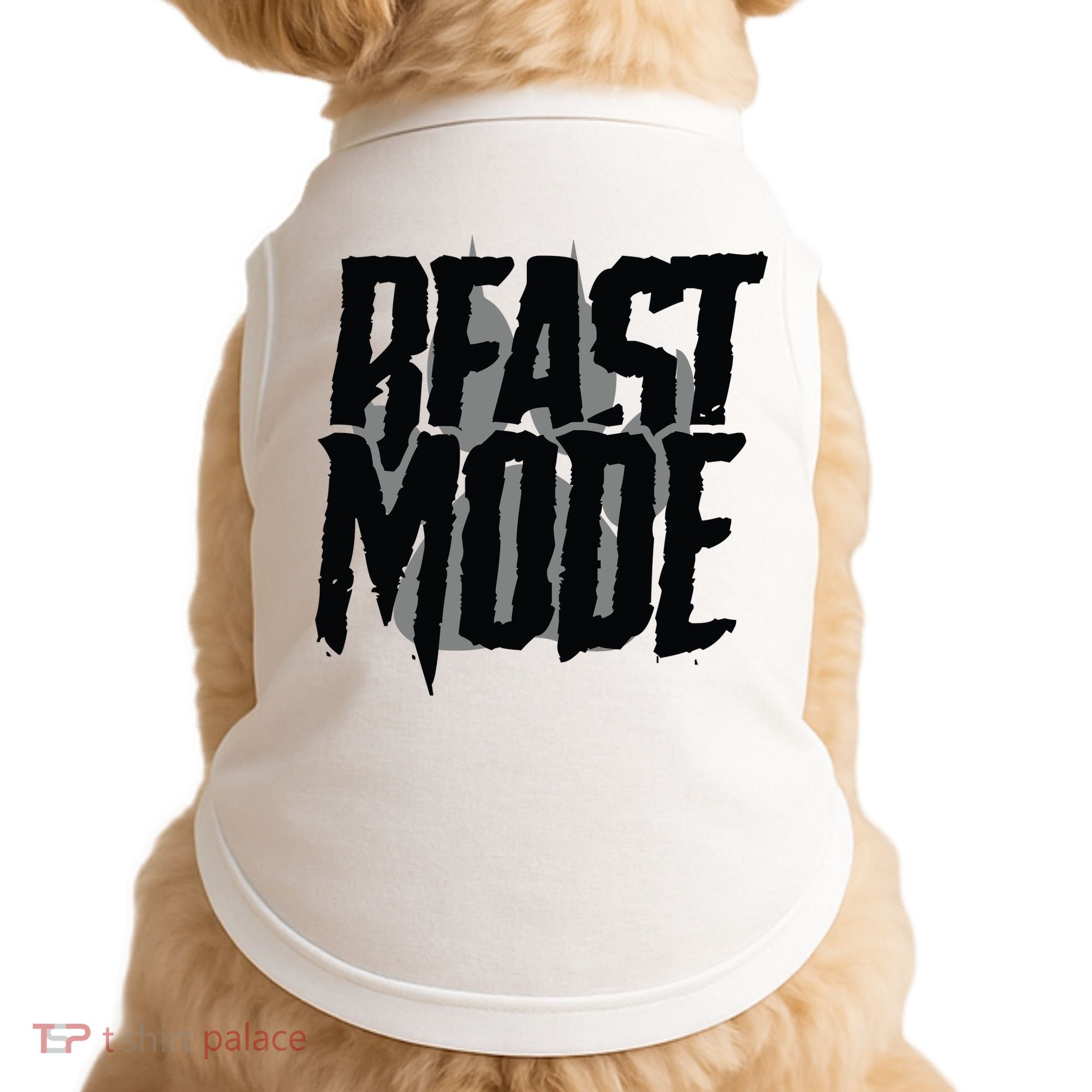 Beast Mode Gym Motivation Doggie Tank