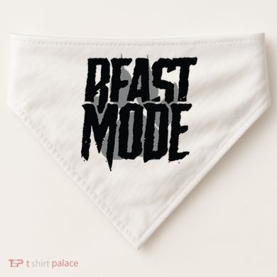 Beast Mode Gym Motivation USA-Made Doggie Bandana