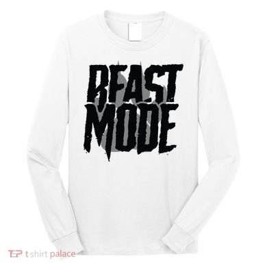 Beast Mode Gym Motivation Long Sleeve Shirt