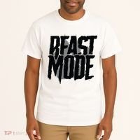 Beast Mode Gym Motivation Tall T-Shirt thumb 2