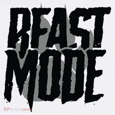 Beast Mode Gym Motivation Button