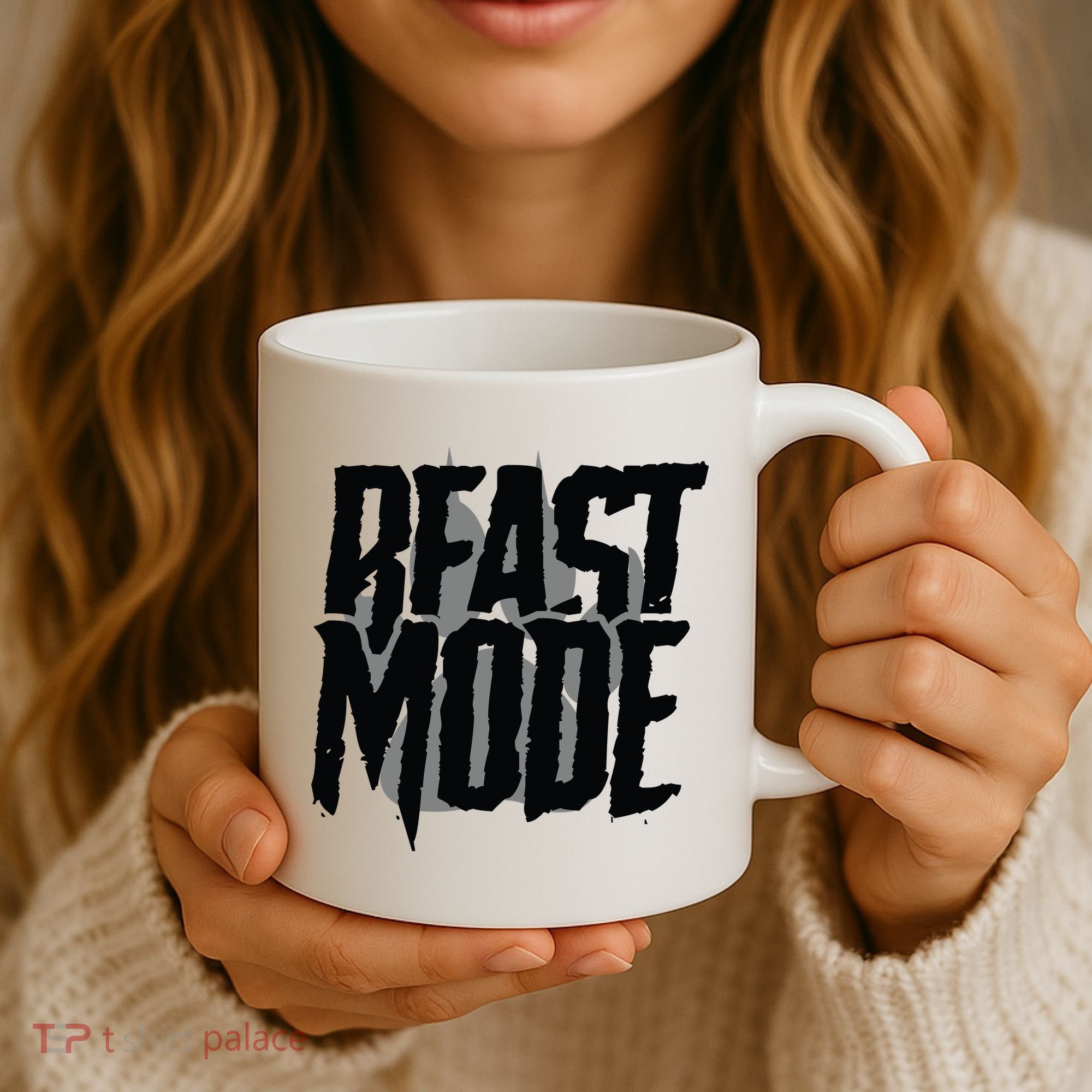 Beast Mode Gym Motivation Coffee Mug