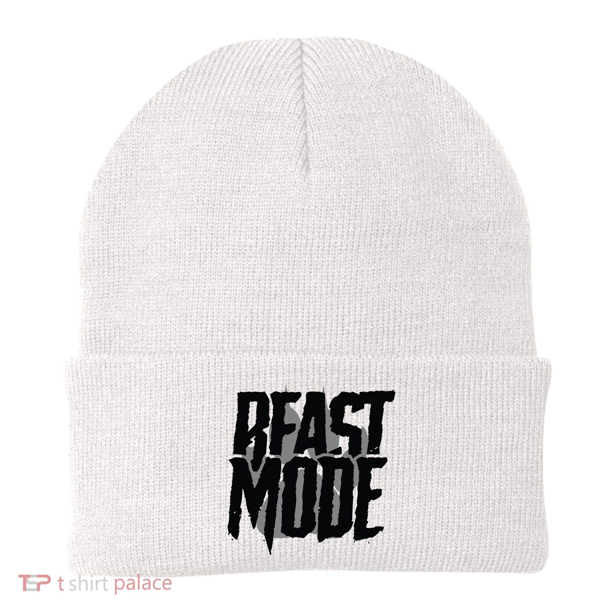 Beast Mode Gym Motivation Beanie