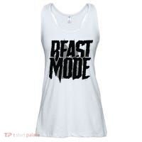 Beast Mode Gym Motivation Ladies Essential Flowy Tank thumb 0