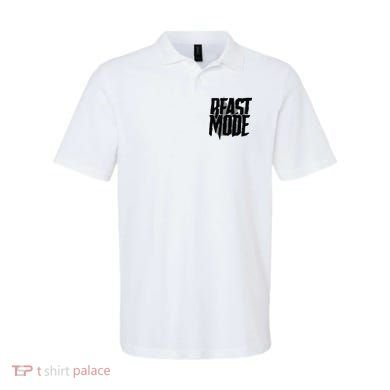 Beast Mode Gym Motivation Polo