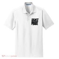 Beast Mode Gym Motivation Dry Zone Grid Polo thumb 0