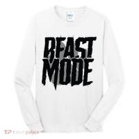 Beast Mode Gym Motivation Tall Long Sleeve Shirt thumb 0