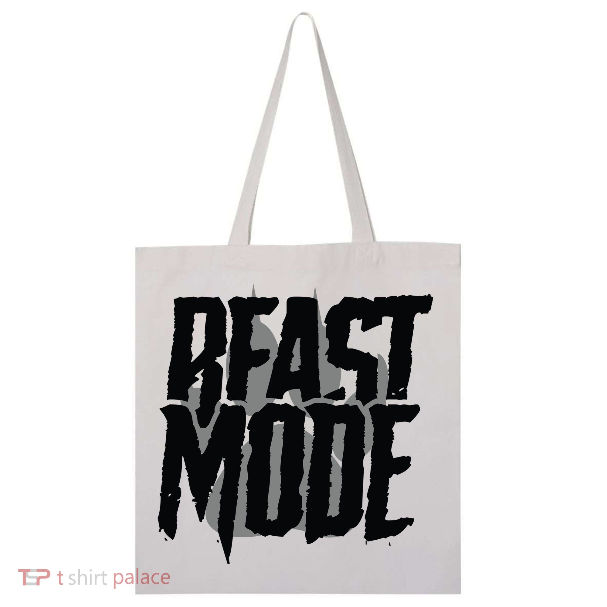 Beast Mode Gym Motivation Tote Bag