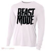 Beast Mode Gym Motivation Cooling Performance Long Sleeve Crew thumb 0