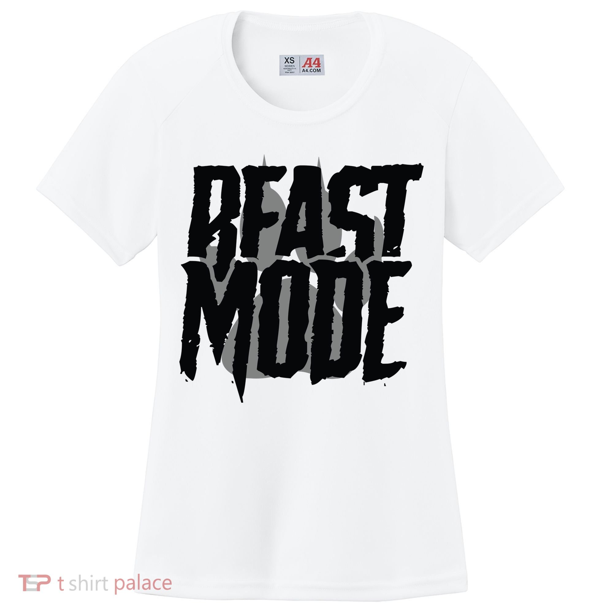 Beast Mode Gym Motivation Women's Cooling Performance Crew T-Shirt