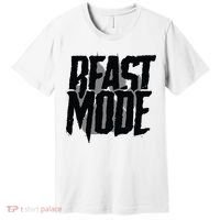Beast Mode Gym Motivation Premium T-Shirt thumb 0