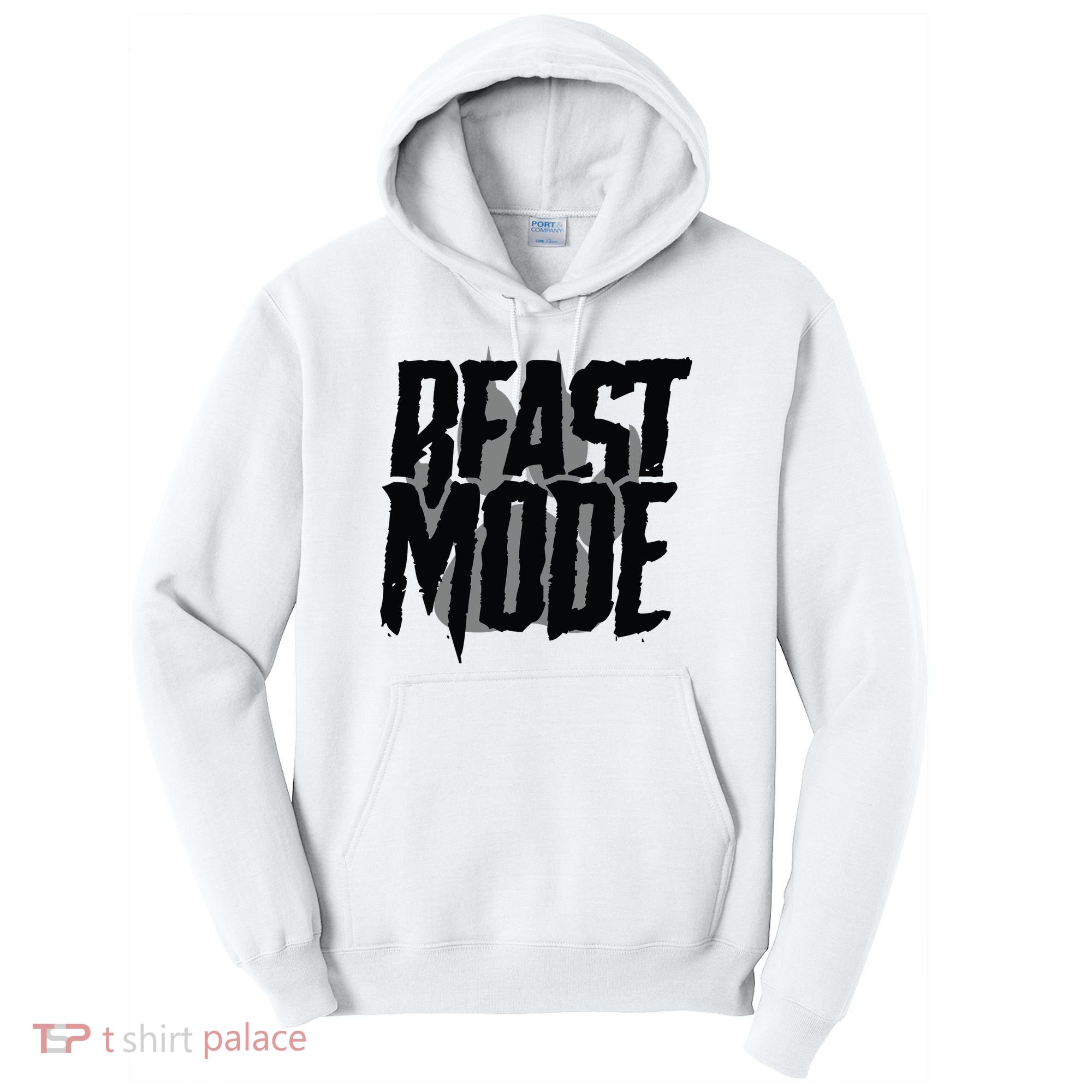 Beast Mode Gym Motivation Tall Hoodie