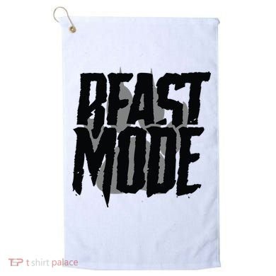 Beast Mode Gym Motivation Golf Towel
