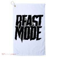 Beast Mode Gym Motivation Golf Towel thumb 0