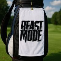 Beast Mode Gym Motivation Golf Towel thumb 2