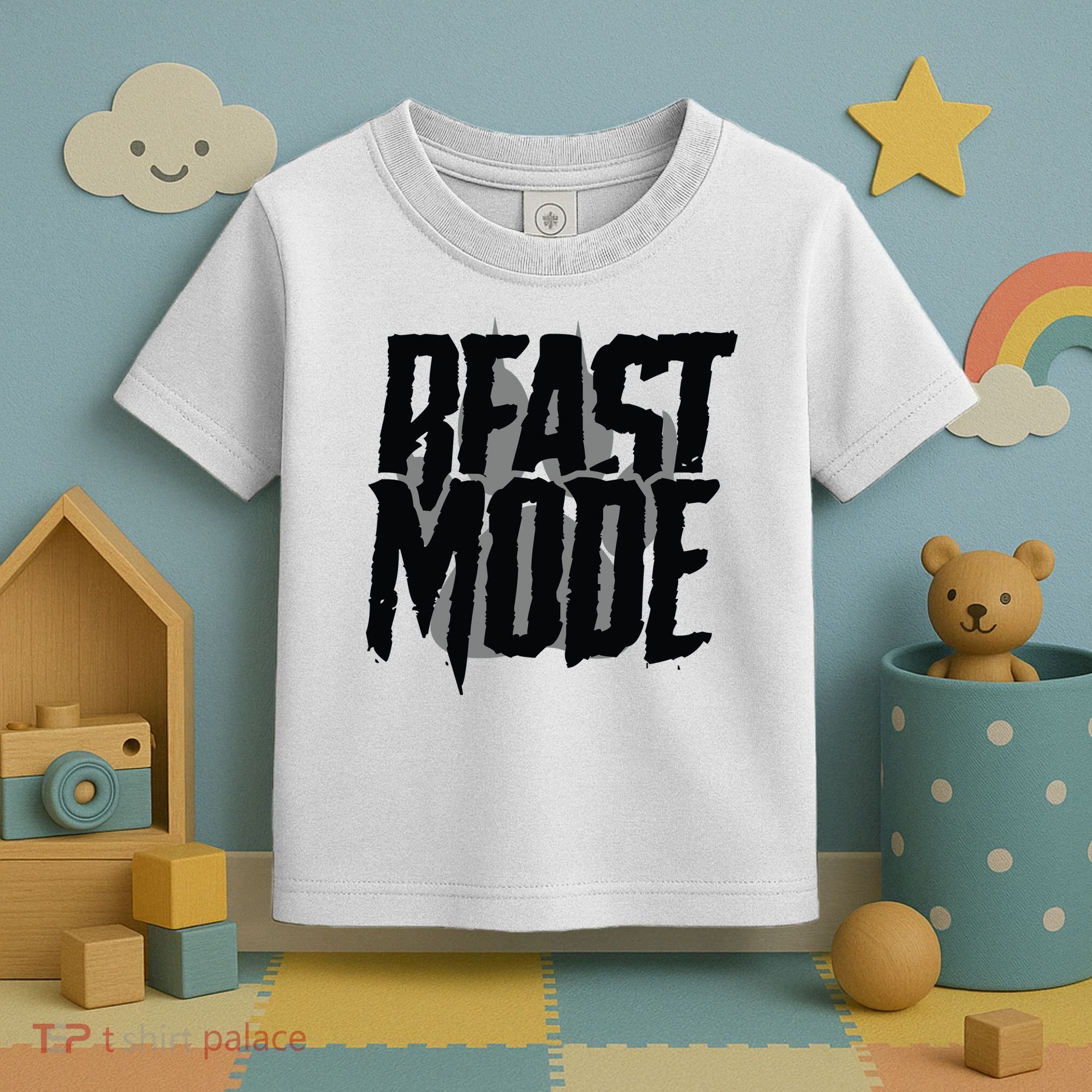 Beast Mode Gym Motivation Toddler T-Shirt