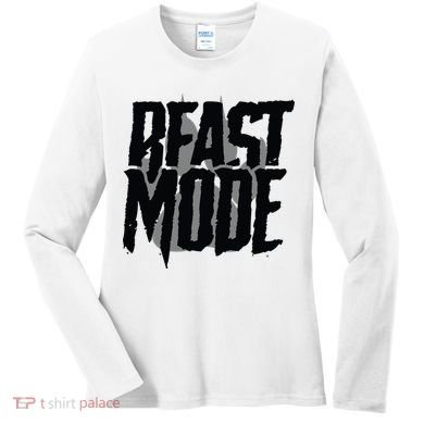 Beast Mode Gym Motivation Women's Long Sleeve Shirt