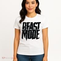 Beast Mode Gym Motivation Women's T-Shirt thumb 4