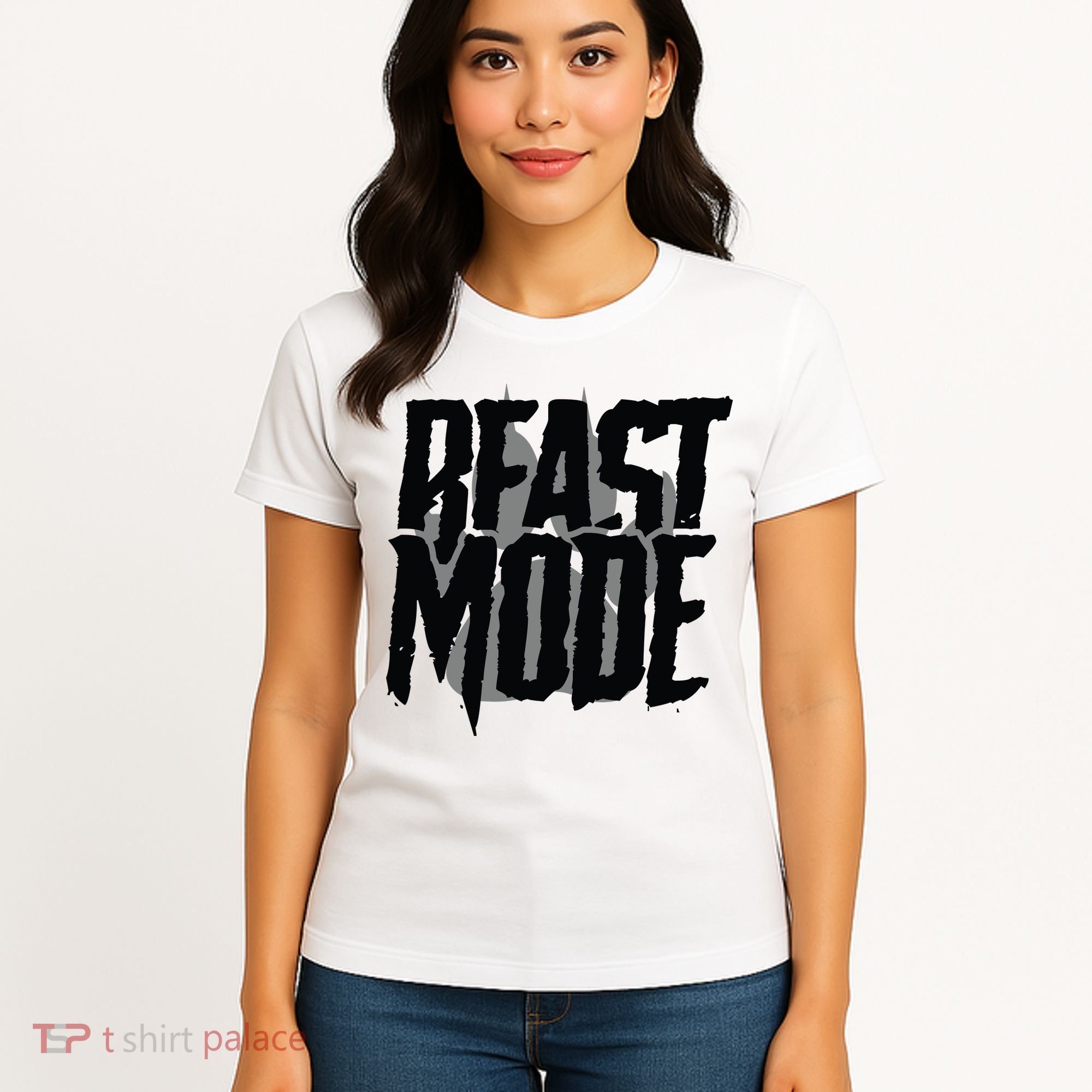 Beast Mode Gym Motivation Women's T-Shirt