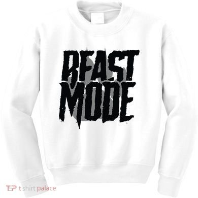 Beast Mode Gym Motivation Kids Sweatshirt